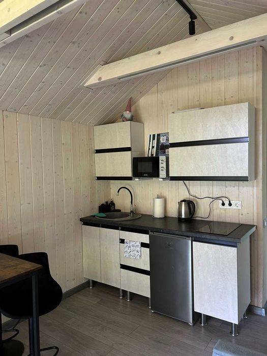 Міні-будинок 28 м2 з терасою. Ідеальне рішення для гір чи озера