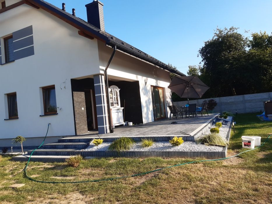 Układanie kostki brukowej kostka brukowa brukarstwo