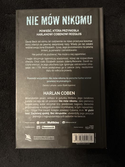 Nie mow nikomu harlan coben