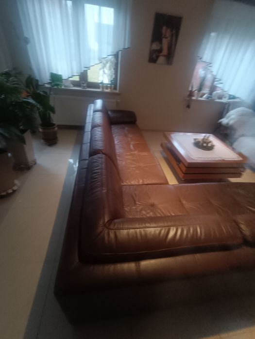 Sprzedam skórzaną kanapę