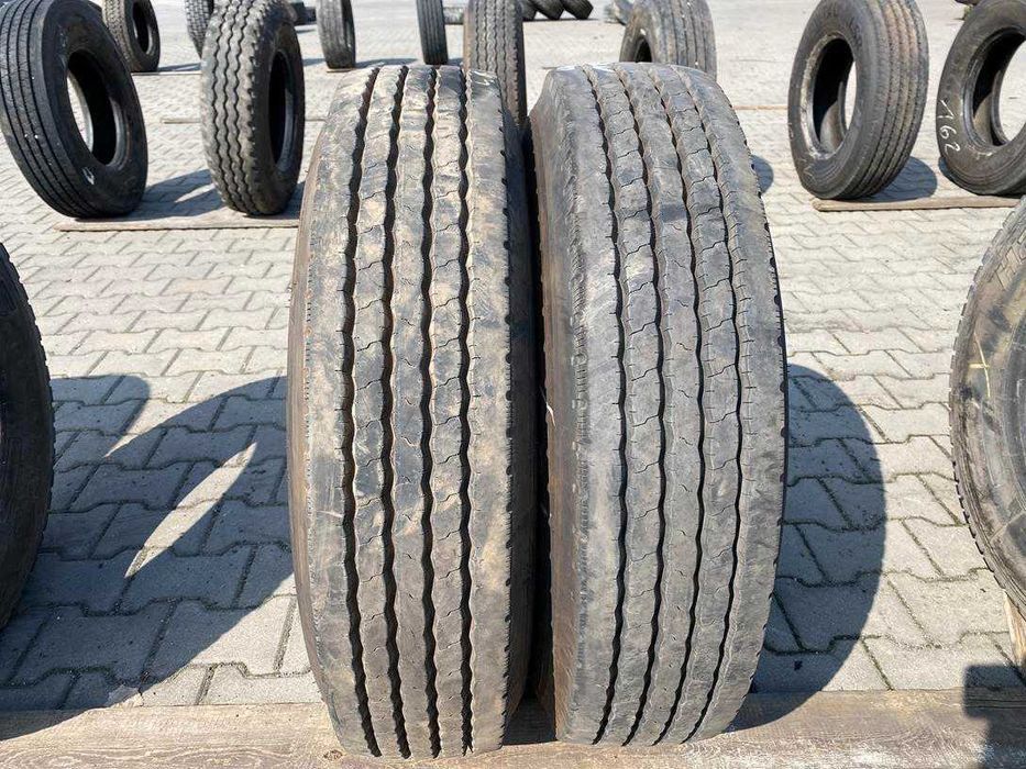 Opony używane prowadzące ciężarowe 9.5R17.5 FALKEN RX117 / 12mm