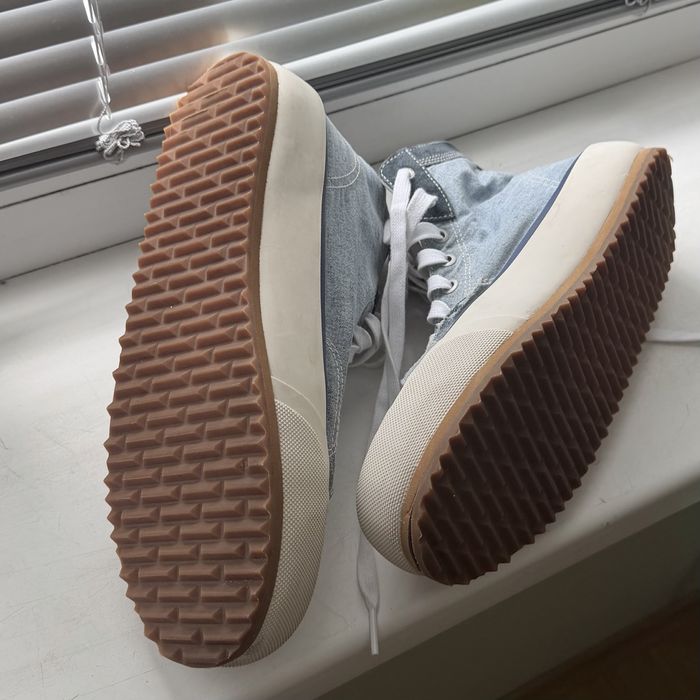 Diesel Archive Denim High Top Sneakers EU 42 Y2K Original