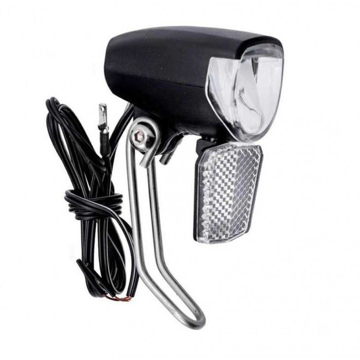 Передня фара LED JY-7093 для динамо втулки 30Lux вкл/викл