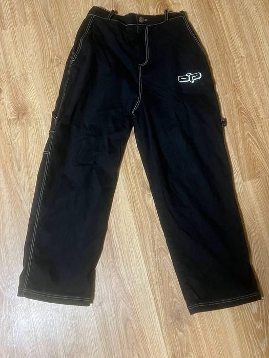 Чорні широкі штани від OGP