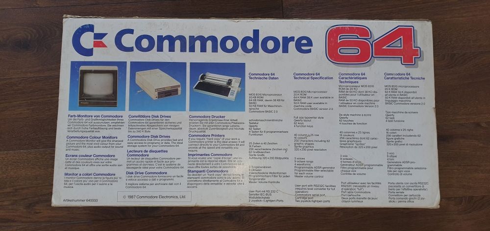 Commodore c64 komputer