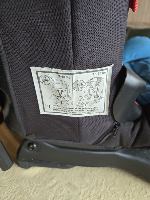 Fotelik Axkid Duofix 9-25 kg