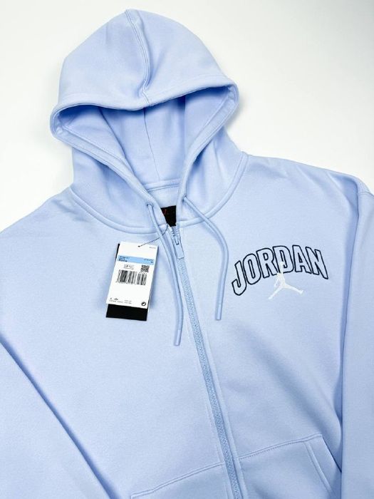 Оригінал! Зіп Худі Jordan Essentials (блакитне) (L, XL)