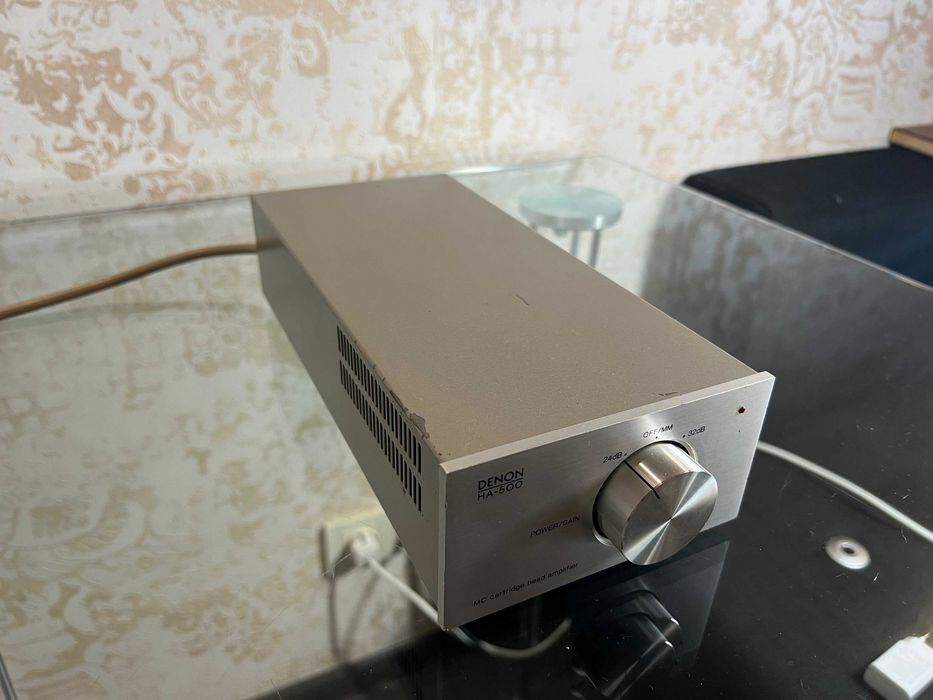DENON HA-500 повышающий фоно-усилитель (Step-Up/SUT) для МС головок