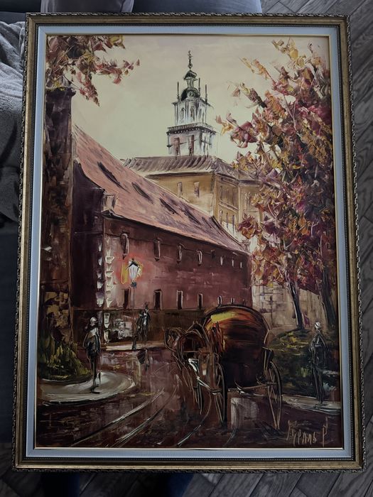 Картину 50*70 , пейзаж Львова