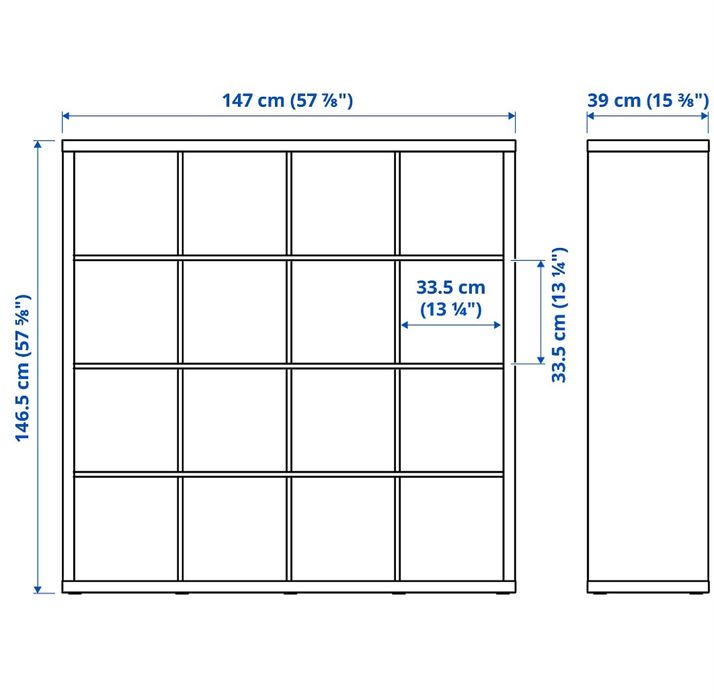 Kallax 16 cubos ikea