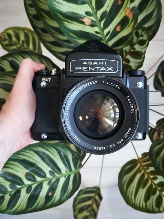 Фотокамера Pentax 6x7 Обʼєктив SMC Takumar 75mm f4.5