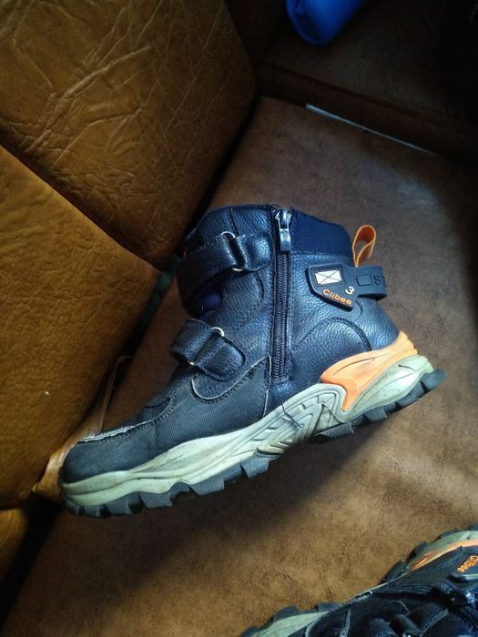 Зимові ботінки на хлопчика. Обмін