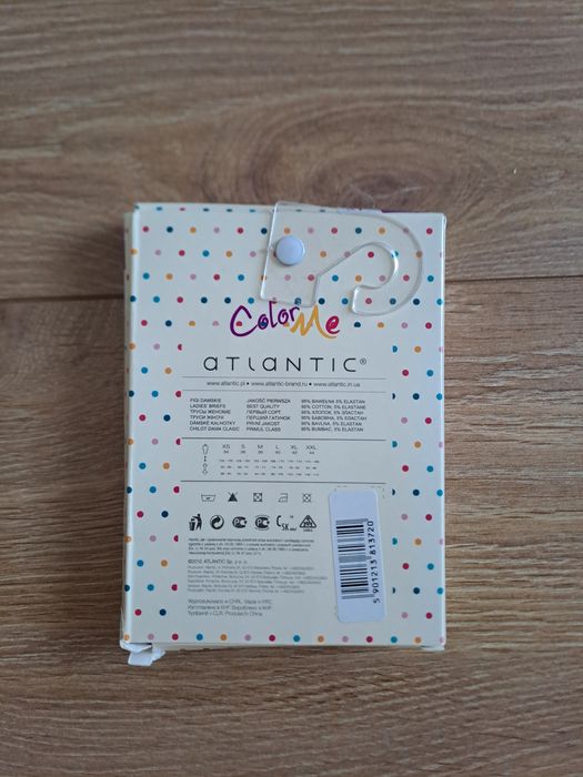 Majtki damskie Atlantic hipster, rozmiar XL, bawełna