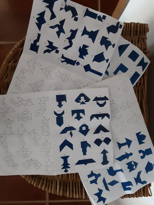 Tangram - quebra cabeças