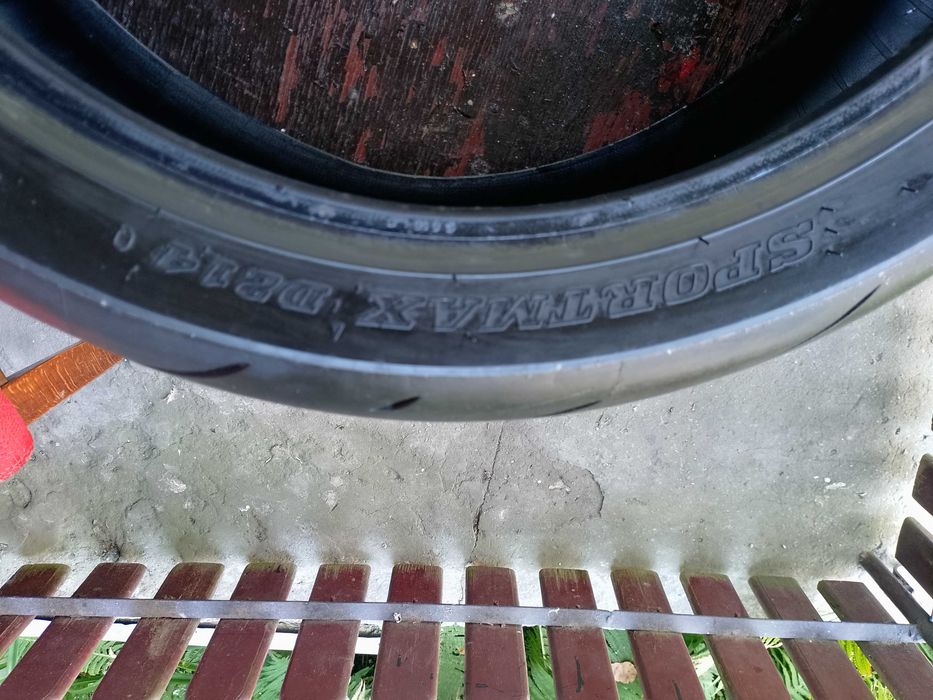 Opony motocyklowe Dunlop komplet 120/70R17, 180/55/R17