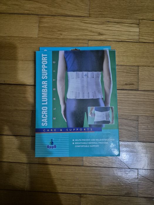 Cinta Postural Sacro Lombar c/ Duplo Ajuste