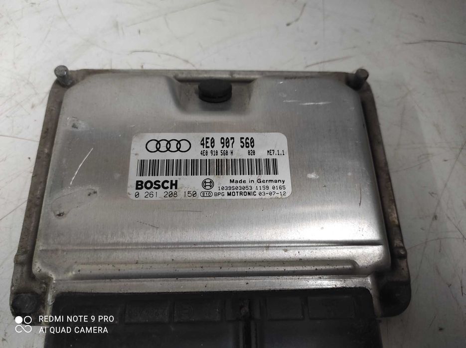 Audi A8 D3 komputer sterownik silnika 3.7 gwarancja oryginal