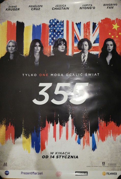 Plakat kinowy ,,355"