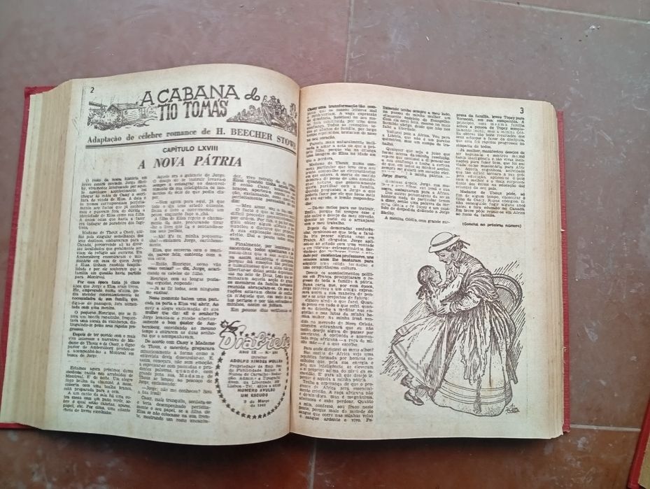 2 Volumes Encadernados Revista DIABRETE (1949) – Números 575 a 679