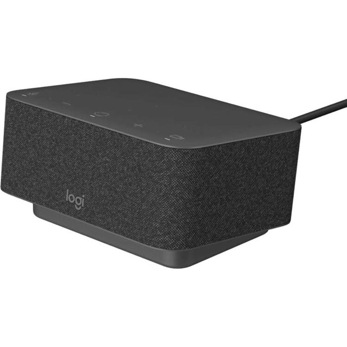 Logitech Logi Dock Graphite — док‑станція + зарядка 100W + 2 монітори