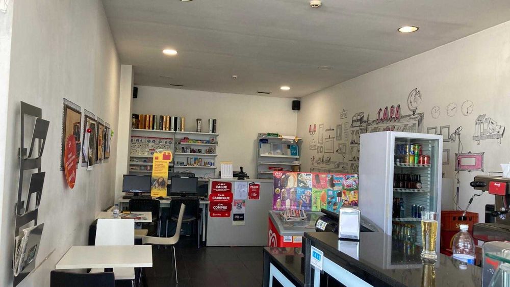 Centro de cópias e cafetaria em Viseu