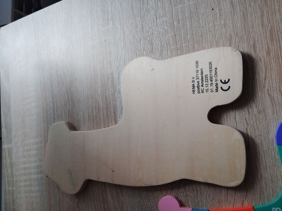 Klocki edukacyjne żyrafa