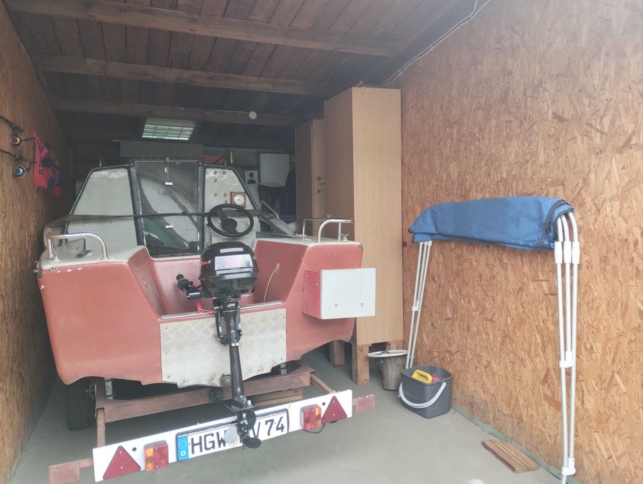 Do Wynajęcia Hangar na przystani z miejscem w wodzie na łódź/jacht - SZCZECIN POMORZANY