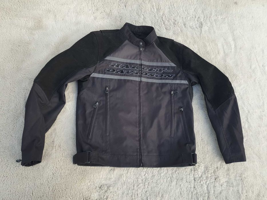 Harley Davidson rozm M Kurtka motocyklowa + ochraniacze- oryginał.