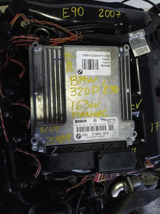 BMW 320D centralina DDE 7 803 373  / 0 281 013 501 163cv