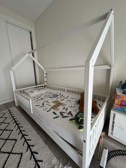 Cama MONTESSORI Branca - 190x90