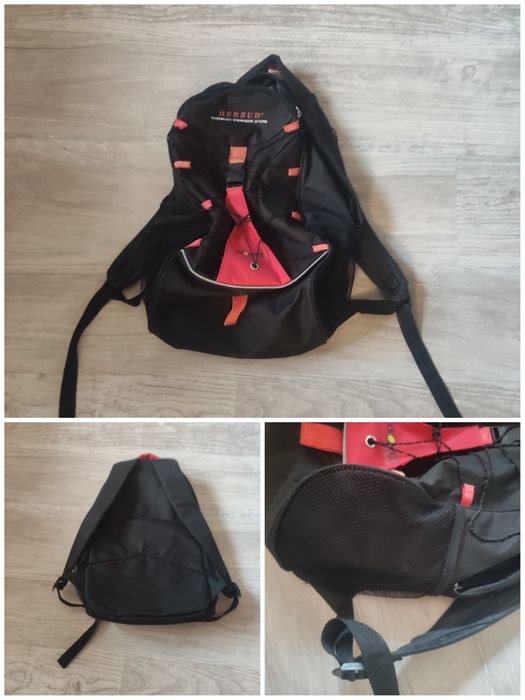 Wygodny czarny plecak