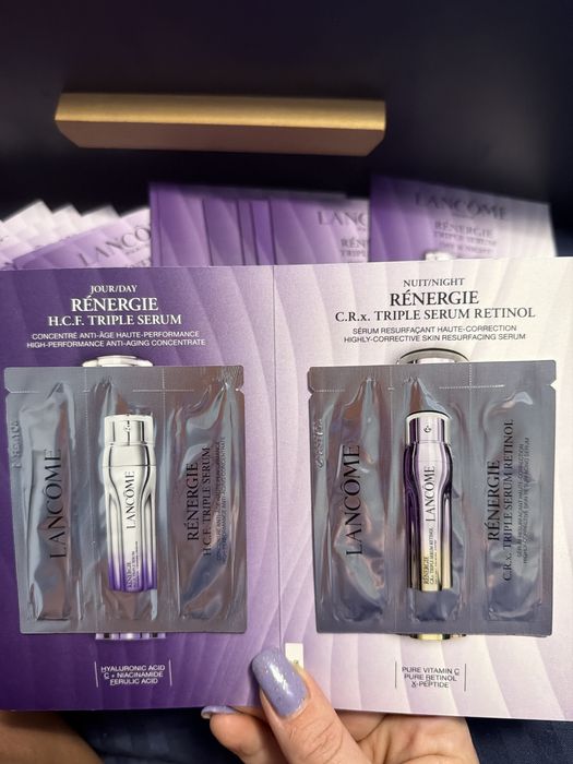 Lancome, Mega Serum, Renergie Triple Serum, cena za sztuke 2 ml! super cena