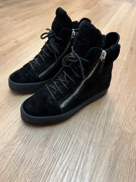 Giuseppe Zanotti Kriss Winter May London 38,5 ocieplane botki sneakers