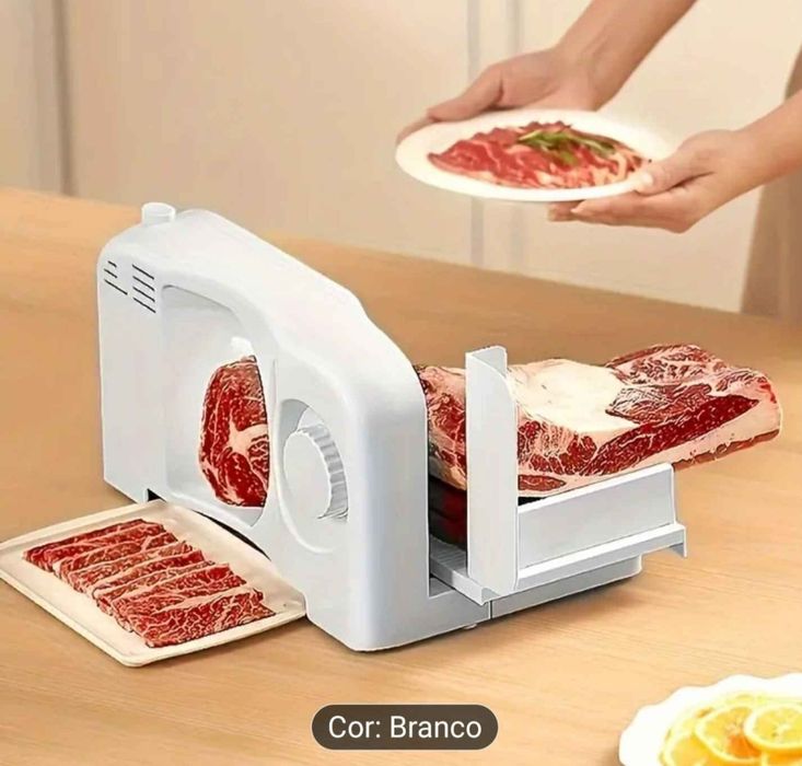 Máquina de cortar, fiambre, queijo, carne e mais