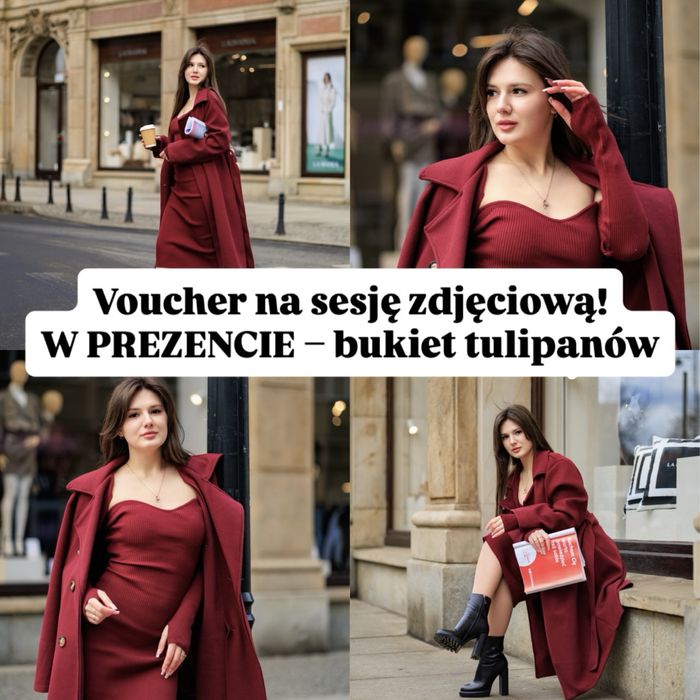 Voucher na sesję zdjęciową + bukiet tulipanów w prezencie