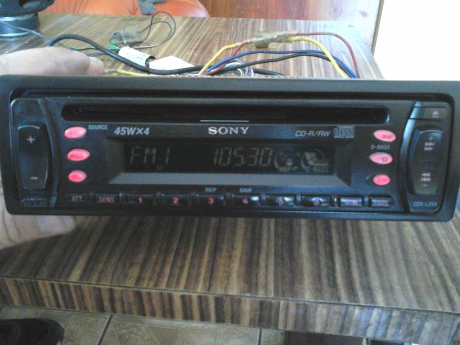 radio uzywane sony