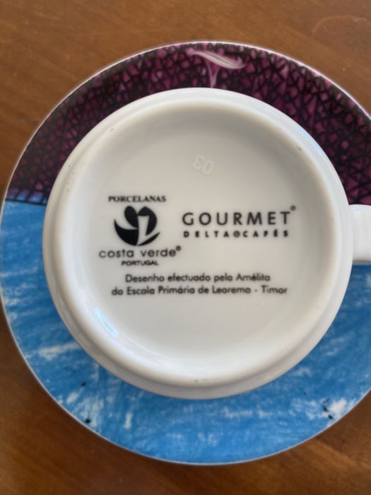 Duas Chavenas cafe- colecao limitada Timor