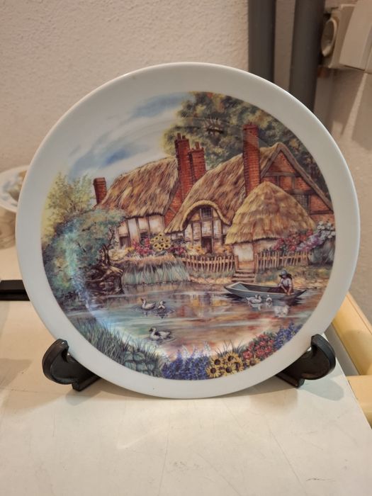 Prato decoração porcelana