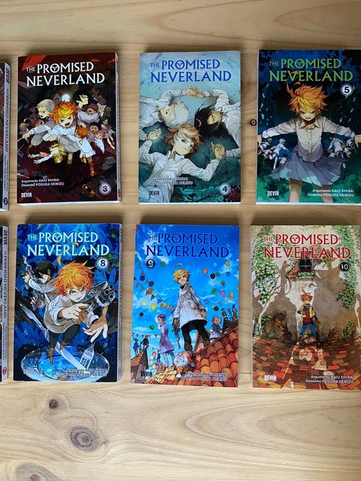 Livros mangas The Promised Neverland