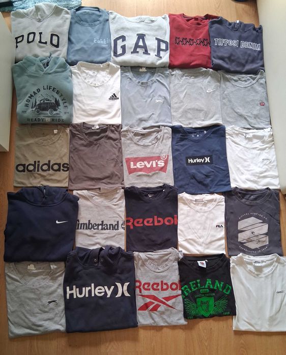 NIKE, ADIDAS, LEVIS -  Roupa Rapaz 14A (Tshirts e Sweats) - IMPECÁVEL