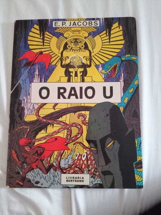 O raio U capa dura. Edgar P. Jacobs.