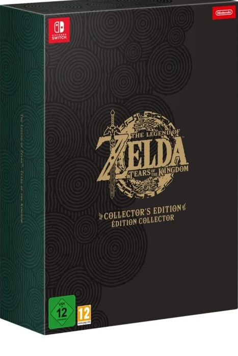 Nintendo the legend od Zelda twarz of the kingdom werjska kolekcjoners
