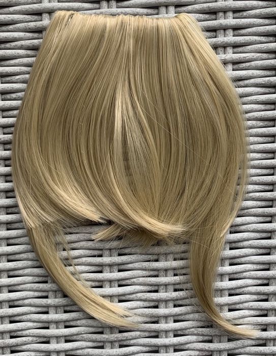 Premium Ultra włosy doczepiane, naturalny blond, grzywka, 56.