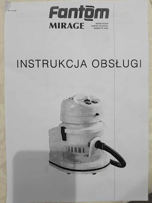 Odkurzacz piorący i czyszczący