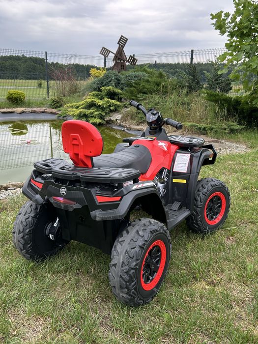 Quad na akumulator XT-SPEED 4X4 24 Mocny 4x80Watt czerwony