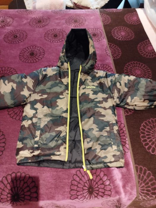 Impermeável levis reversível Prenda de Natal