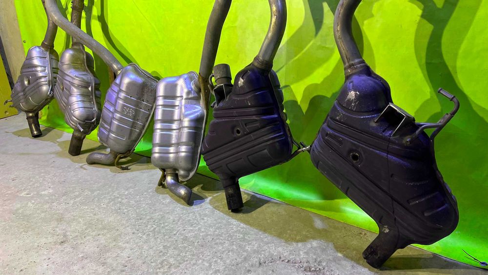 Выхлоп Mercedes ML W164 W166 банки GL X164 глушитель насадки банка