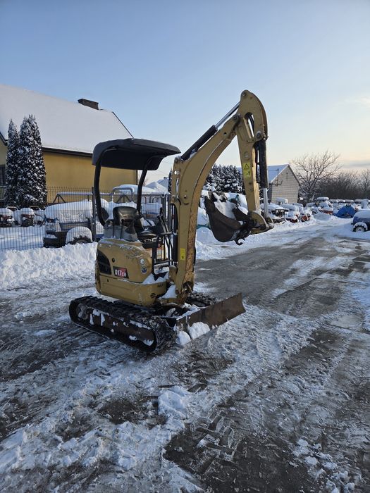 Minikoparka CAT 017CR Kubota KX018 rok 2017r
