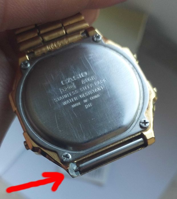 Zegarek Casio A168WG-9EF