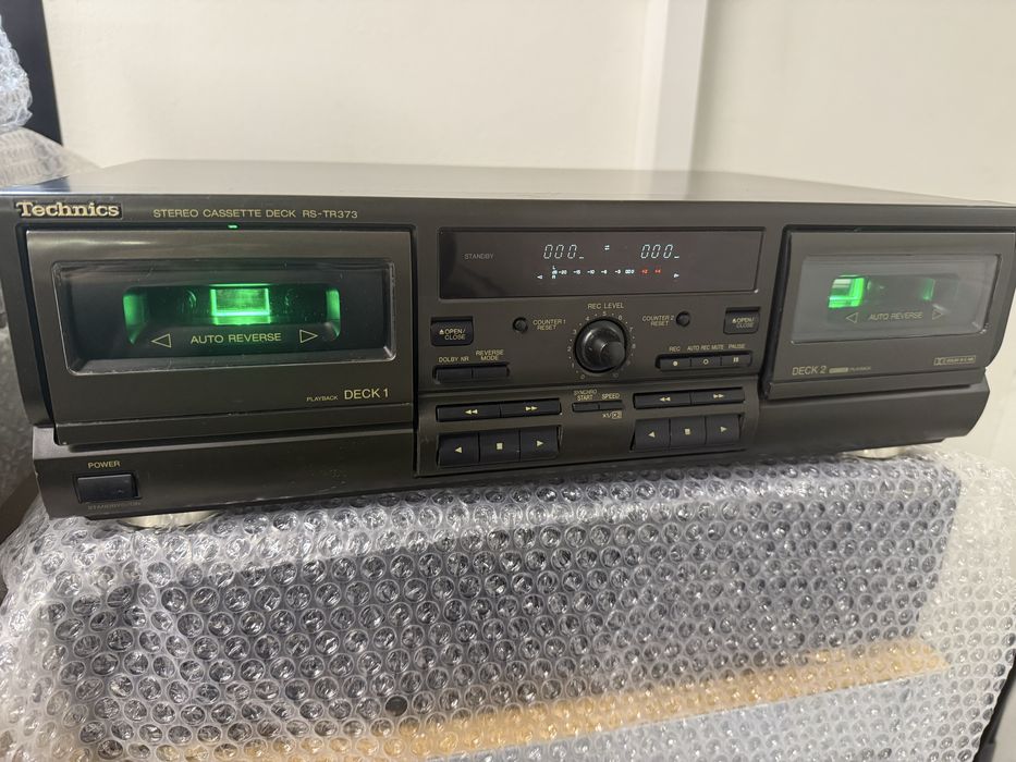Technics RS-TR373 podświetlenie zielone